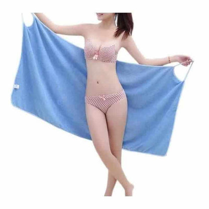 V-Towel draagbare handdoek jurk
