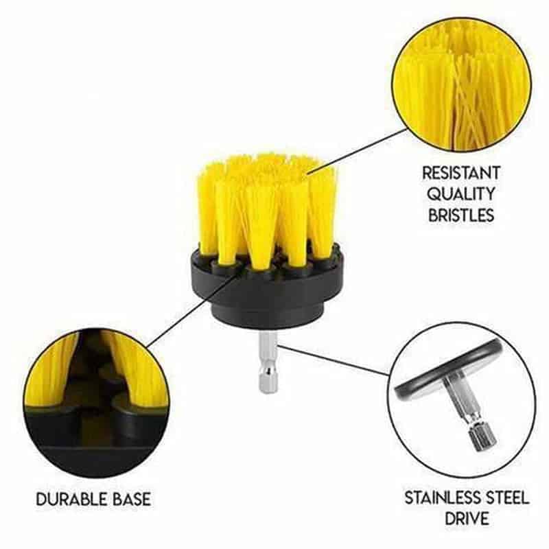 Power Scrub boor borstelset