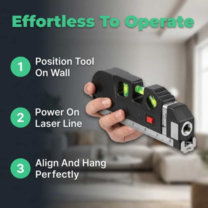 EasyLevel 4-in-1 laser meetgereedschap