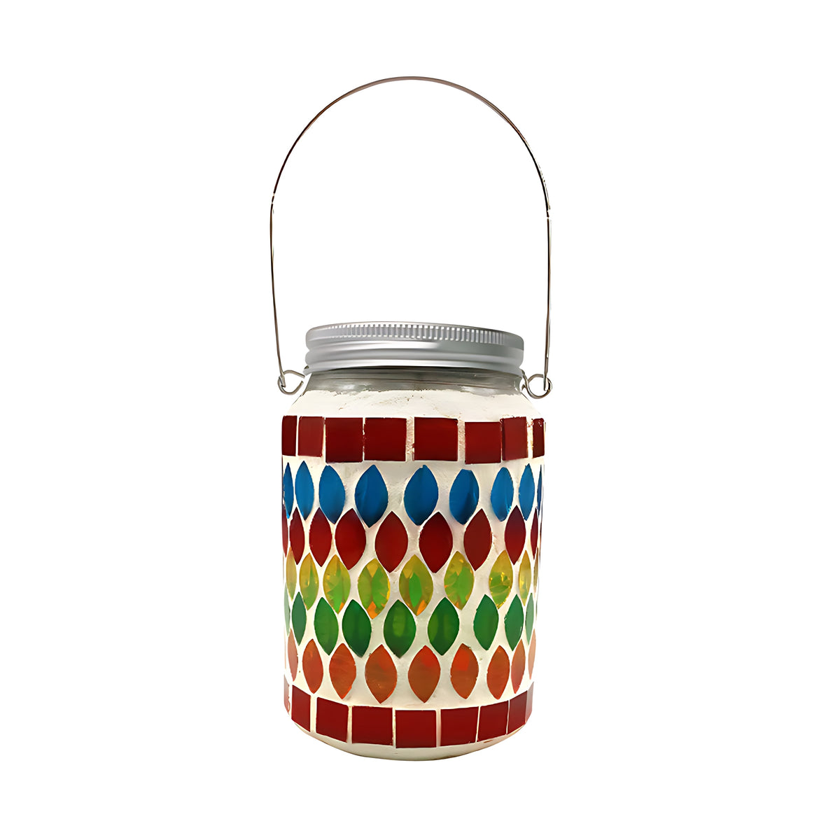 Lumio solar buitenlamp glas-in-lood