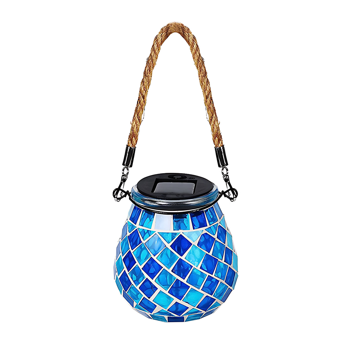 Lumio solar buitenlamp glas-in-lood