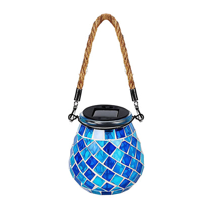 Lumio solar buitenlamp glas-in-lood