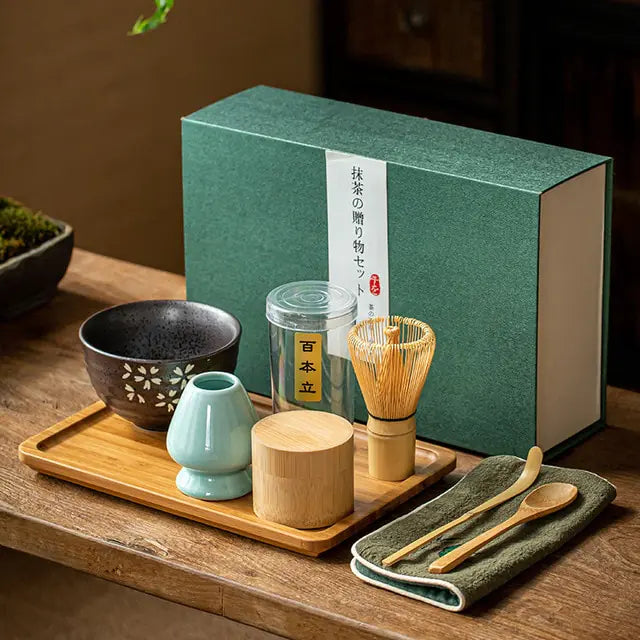 ZenMatcha traditionele matcha theeset