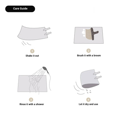 Lumio Scandinavische badmat