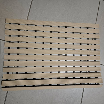 Badmat met Lamellenstructuur