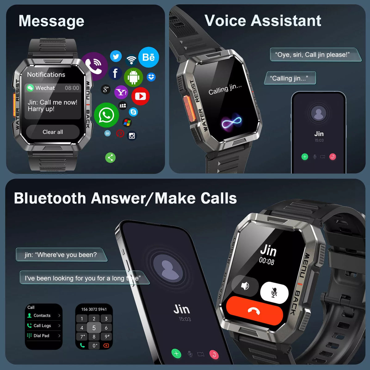 TrailMate robuuste smartwatch