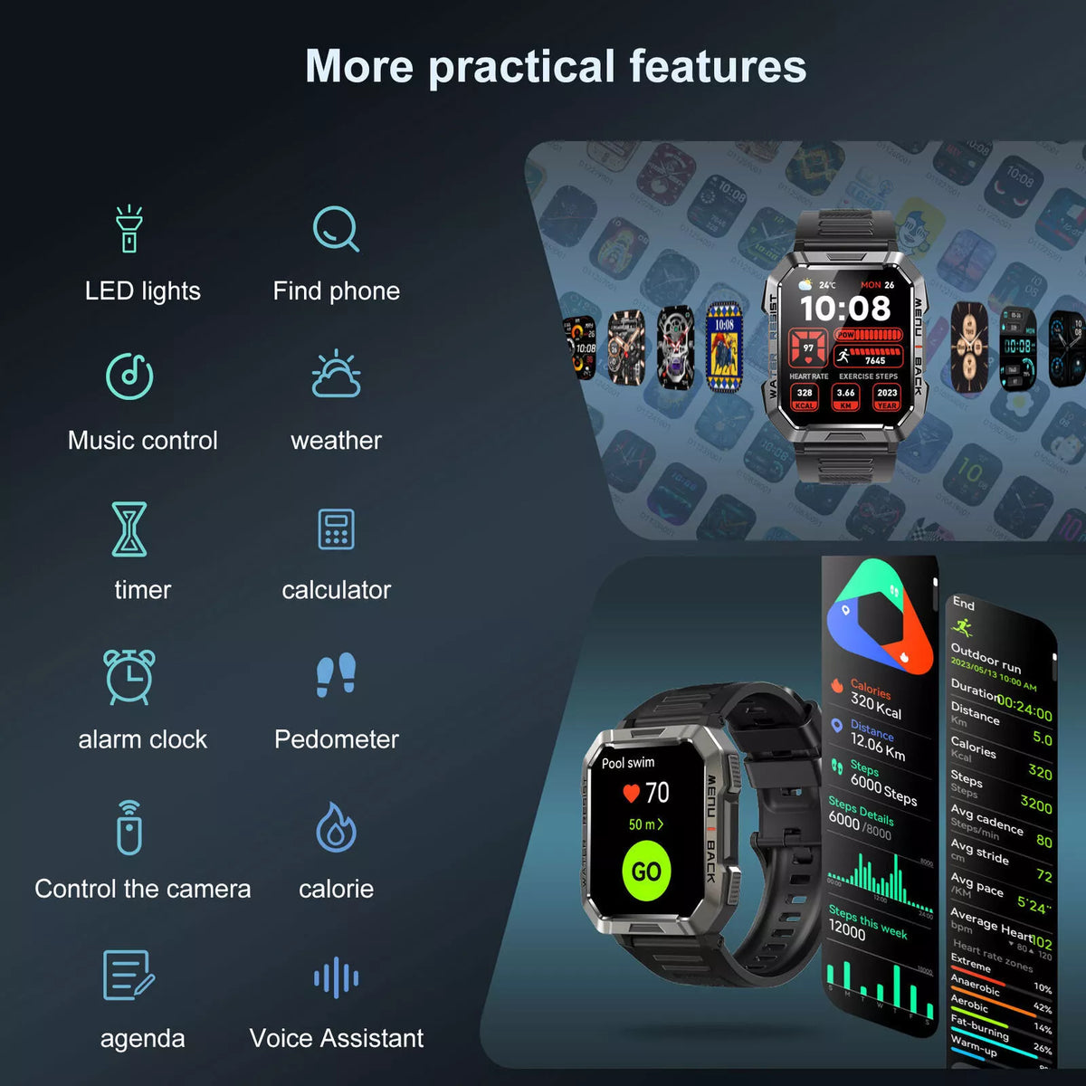 TrailMate robuuste smartwatch
