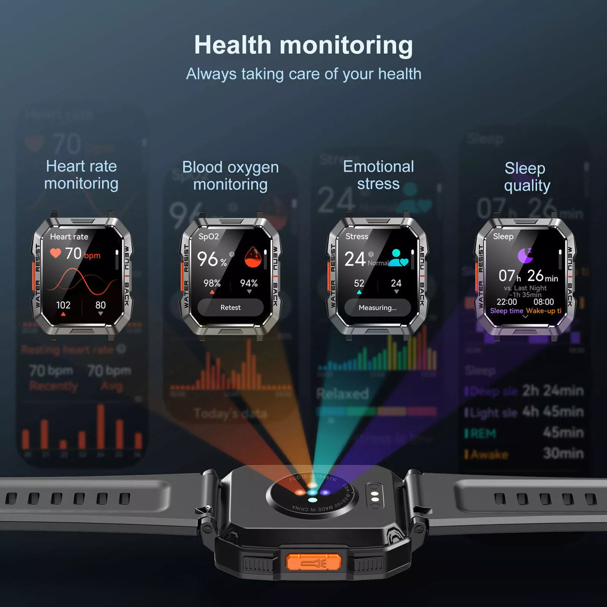 TrailMate robuuste smartwatch