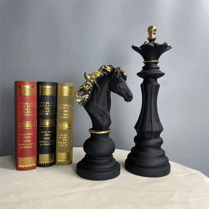 Decoratieve Schaakfiguren Klassiek Beeldje