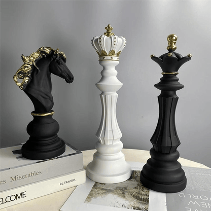 Decoratieve Schaakfiguren Klassiek Beeldje