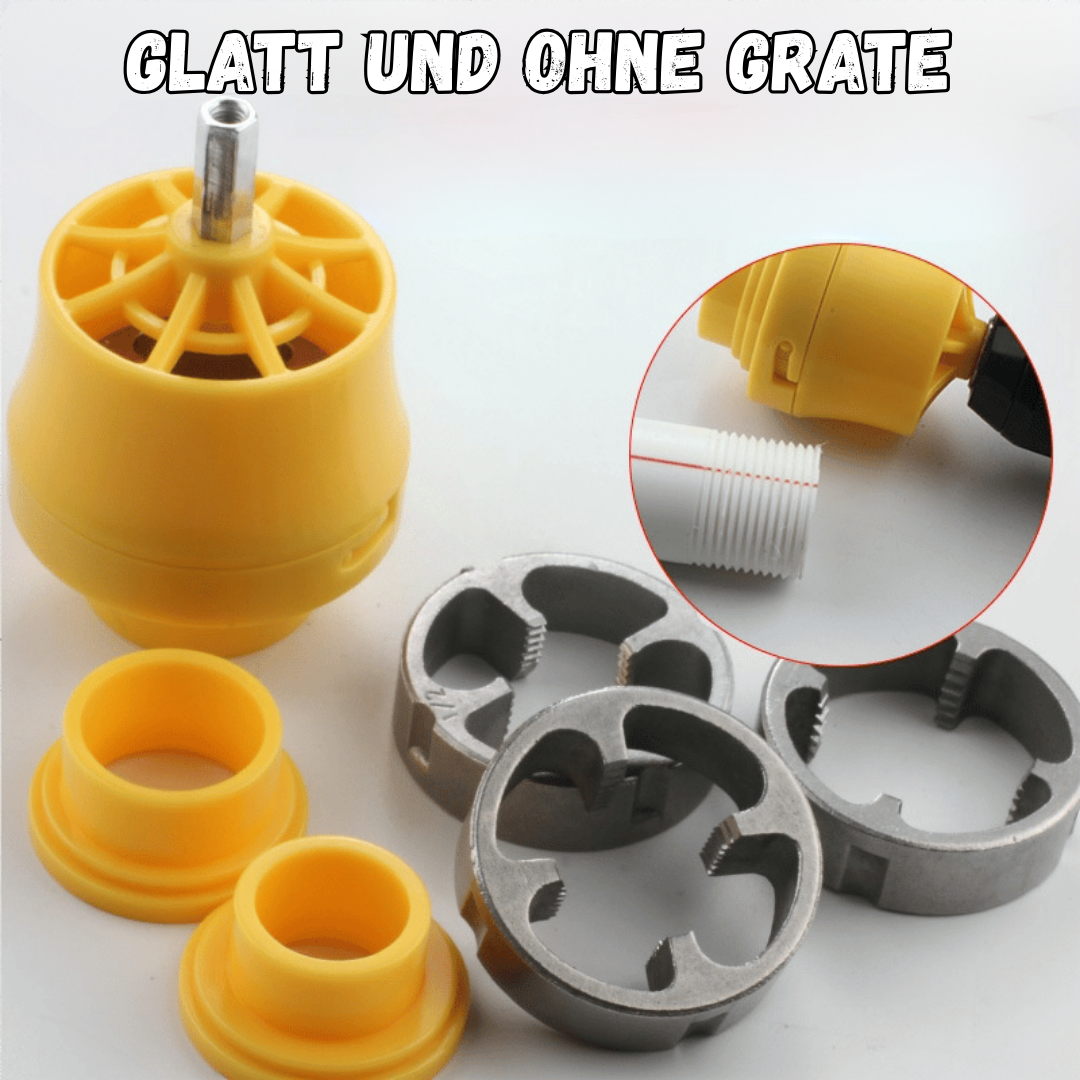 Rotex PVC-buizen draadsnijder set