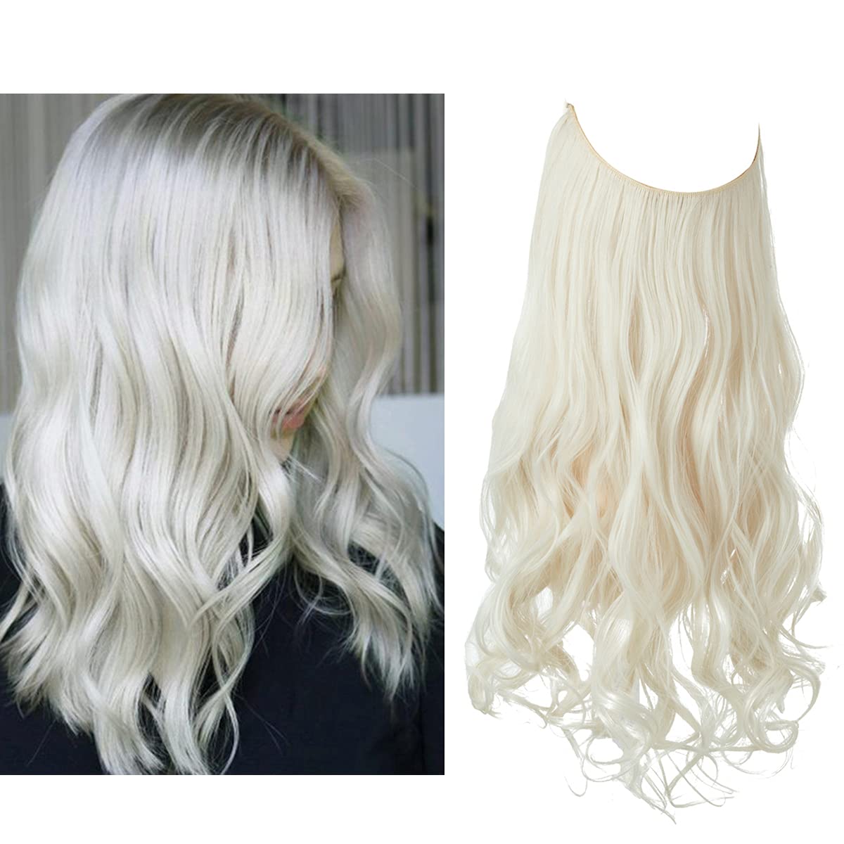 Astra onzichtbare lange hairextensions 40 cm