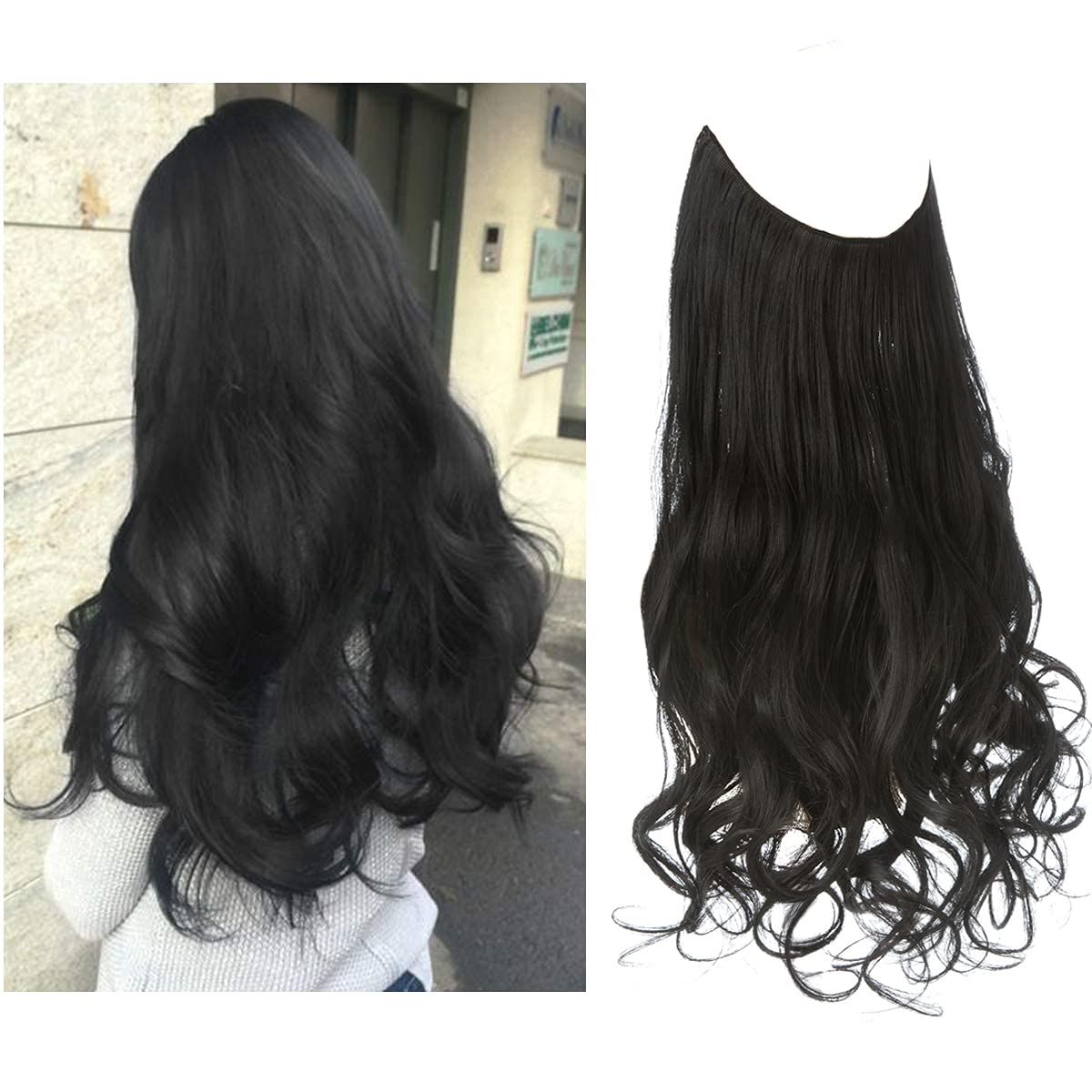 Astra onzichtbare lange hairextensions 40 cm