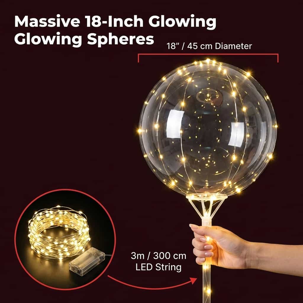 LED Decoratieve Feestballonnen