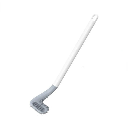 Flexibele toiletborstel met wandhouder