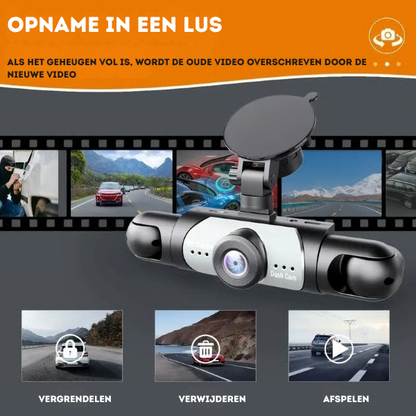 DriveGuard 4-kanaals autocamera