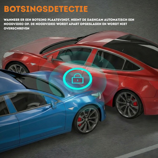 DriveGuard 4-kanaals autocamera