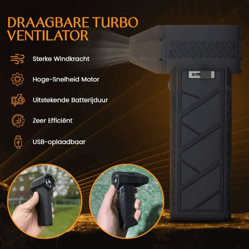 AirVolt draagbare luchtblazer