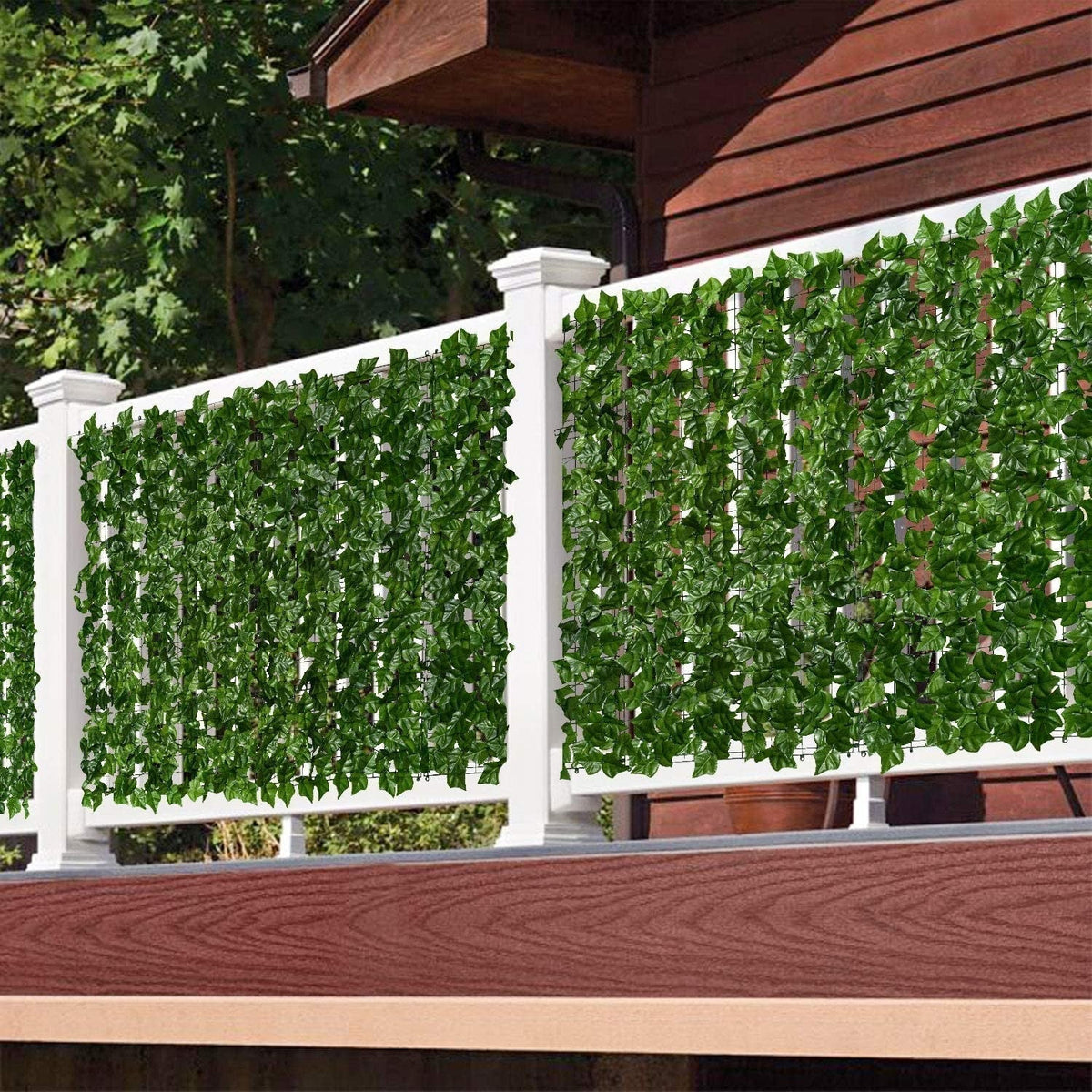 GreenHaven uitschuifbare kunstklimop privacy-schutting