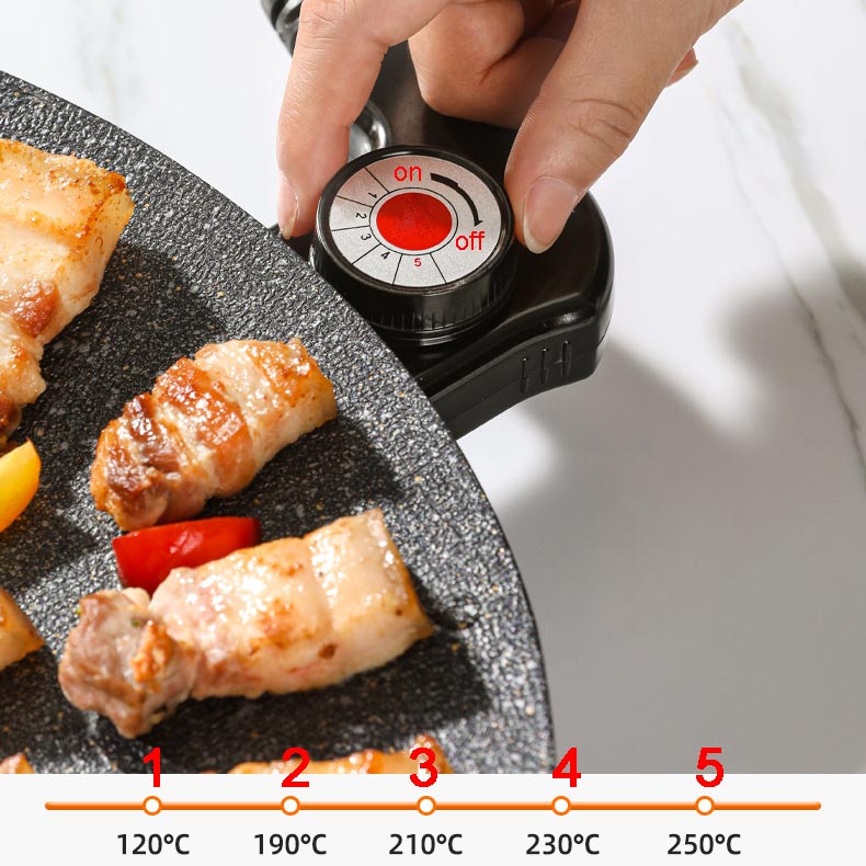 EzGrill rookvrije elektrische grillplaat