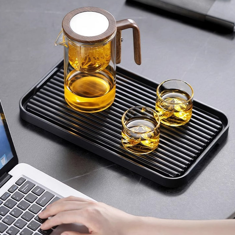 BrewCraft glazen theepot met filter