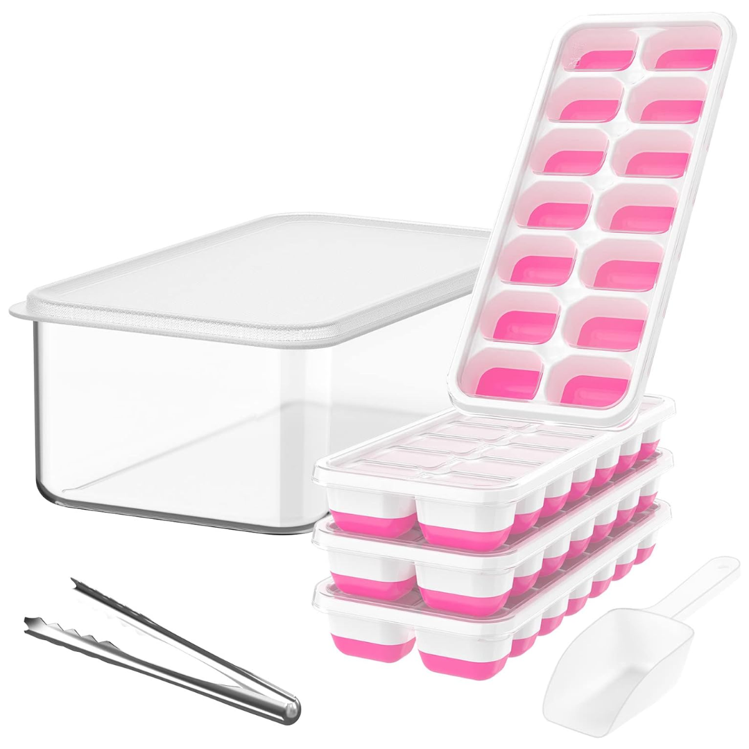 IJsblokjesvormen silicone stapelbaar compact