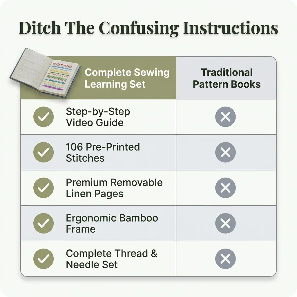 Complete Sewing borduur starterset