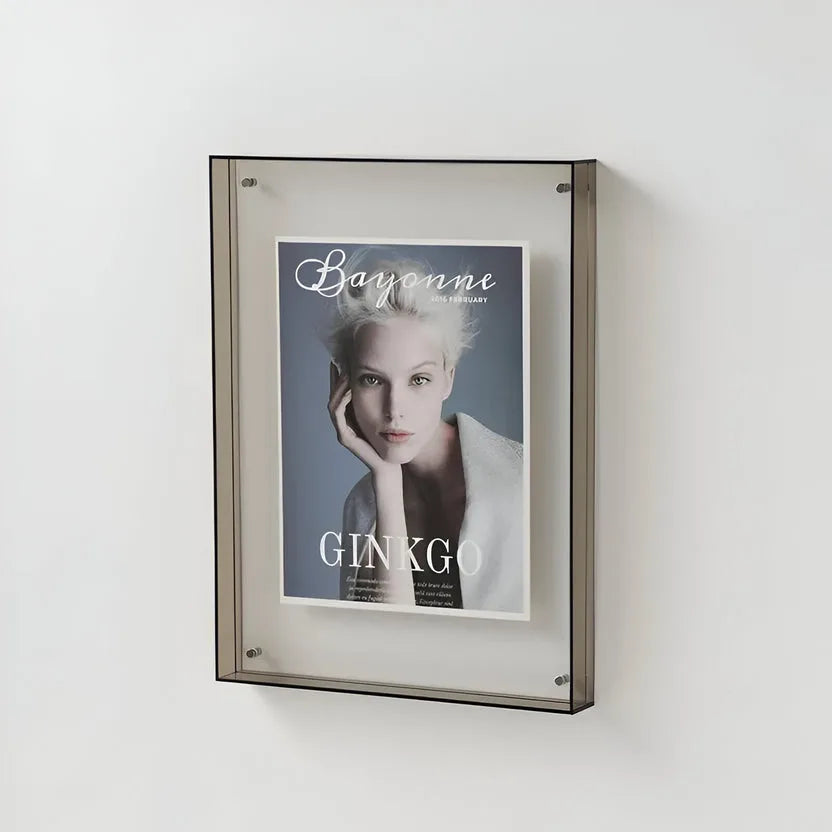 Helder acryl fotolijst minimalistische wandlijst