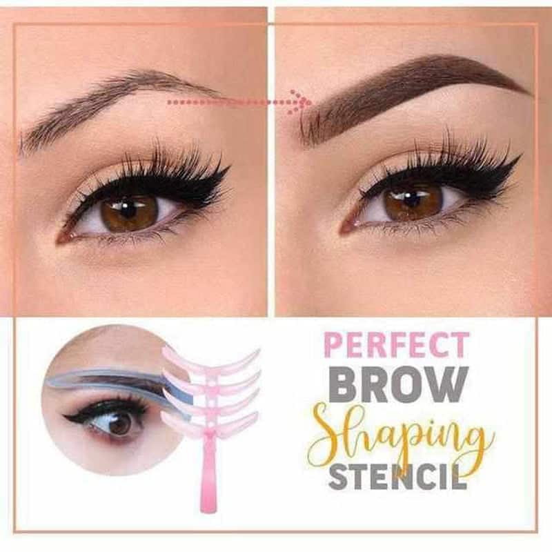 Perfect Brow 4-delige wenkbrauwsjabloon set