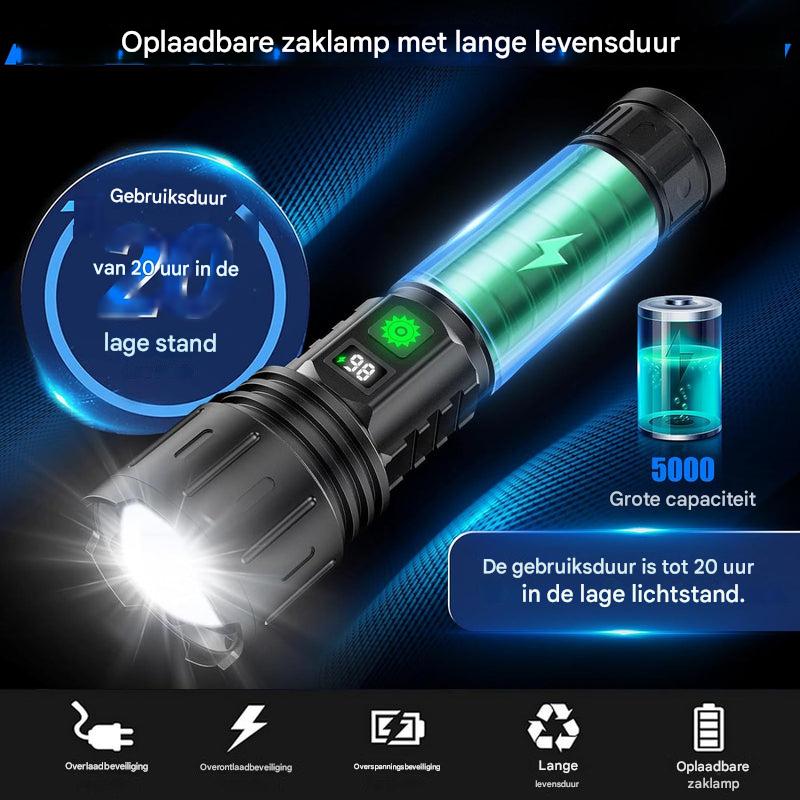 LumiTorch oplaadbare LED zaklamp