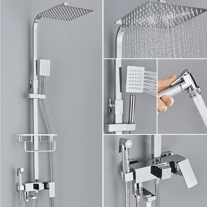 AquaFlow luxe regendoucheset
