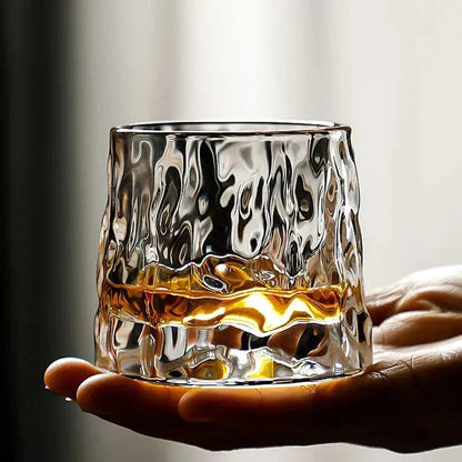 Geribbelde drinkglazen met structuur
