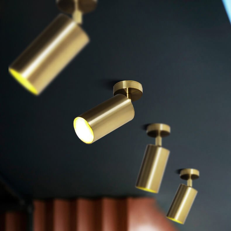 Lumio Gouden Plafondspot