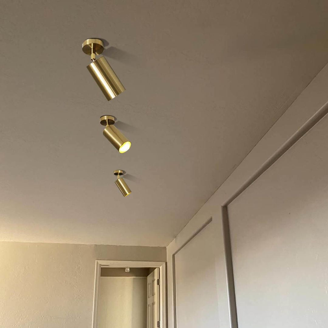 Lumio Gouden Plafondspot