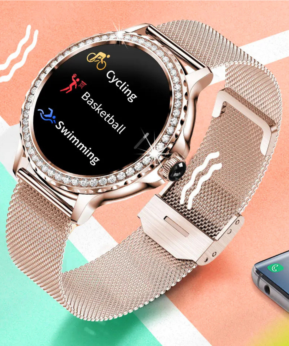 Dames Smartwatch Bluetooth Bellen