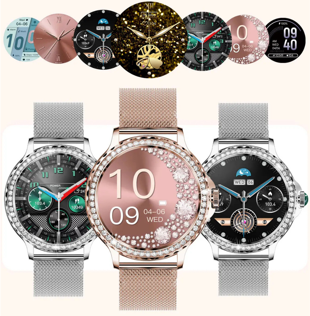 Dames Smartwatch Bluetooth Bellen