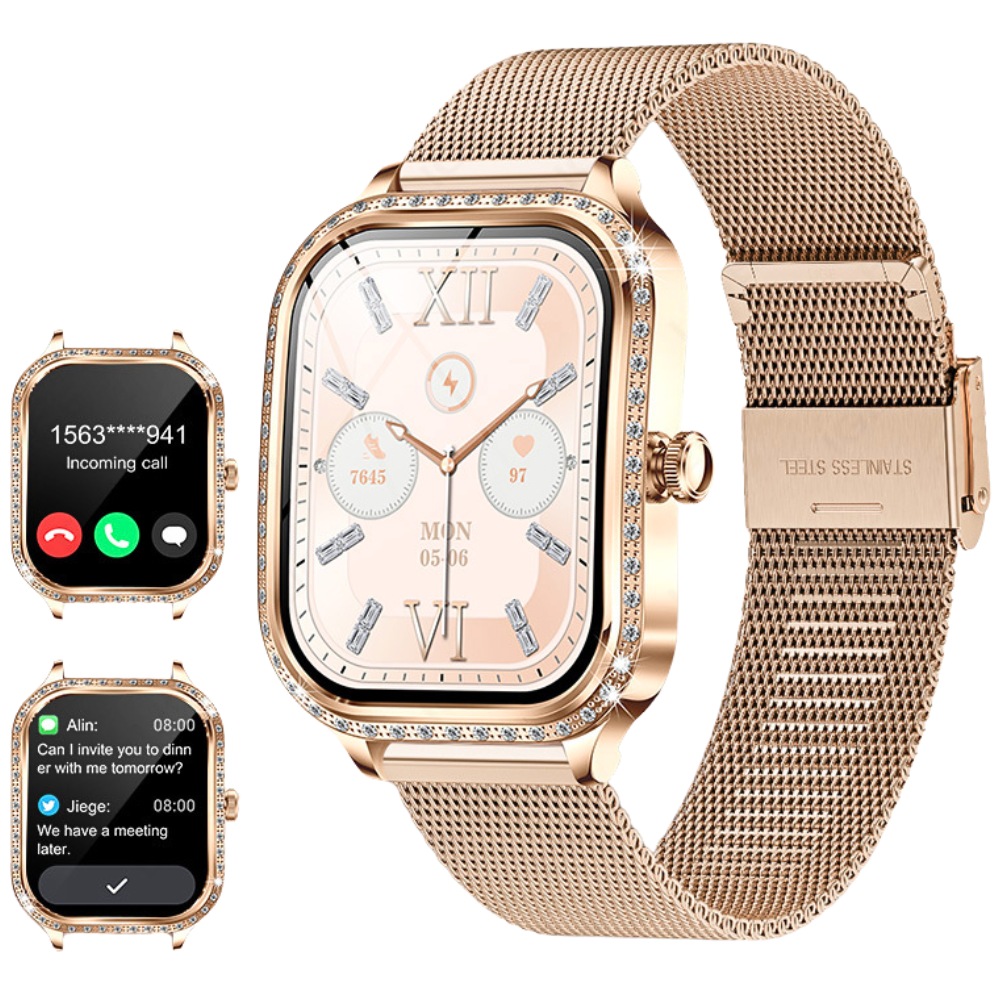 Smartwatch voor Dames met Bluetooth Bellen