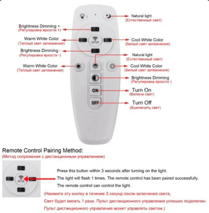 Odior 3D LED plafondlamp