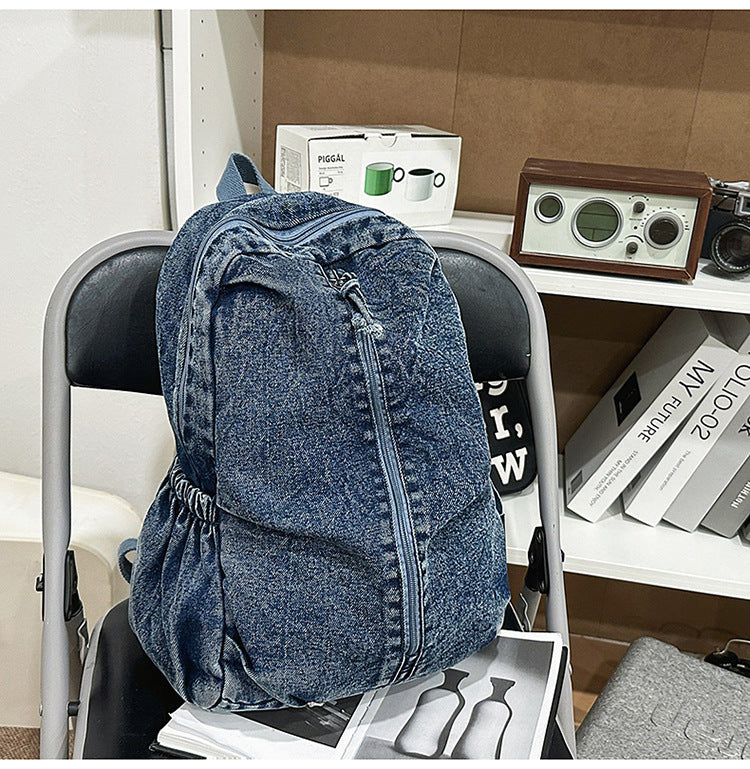 Unisex denim rugzak