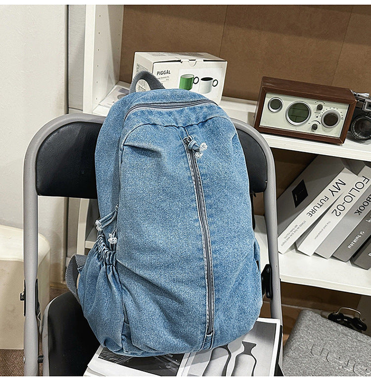 Unisex denim rugzak