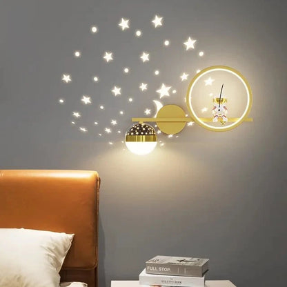 KIDORA speelse kinder wandlamp