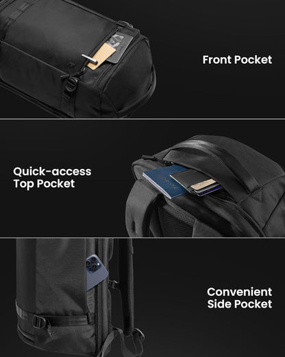 TSA Handbagage Reisrugzak 38L