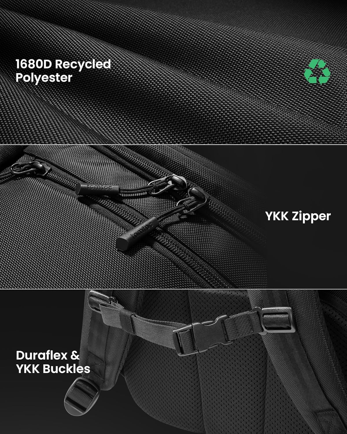 TSA Handbagage Reisrugzak 38L