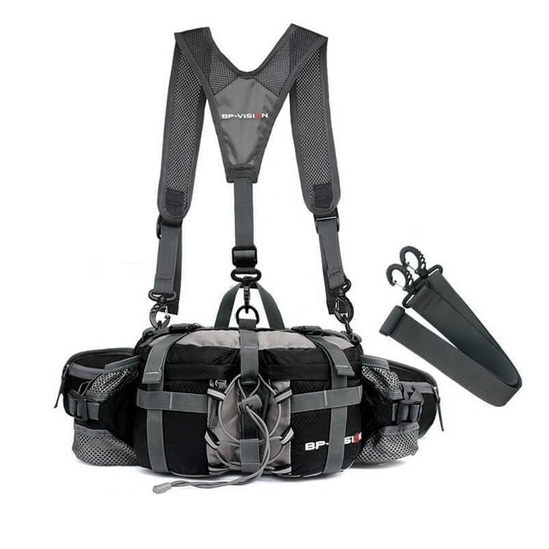 Ton nylon heuptas voor wandelen