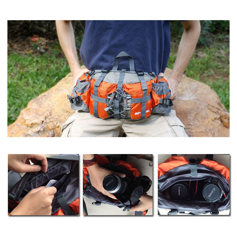 Ton nylon heuptas voor wandelen