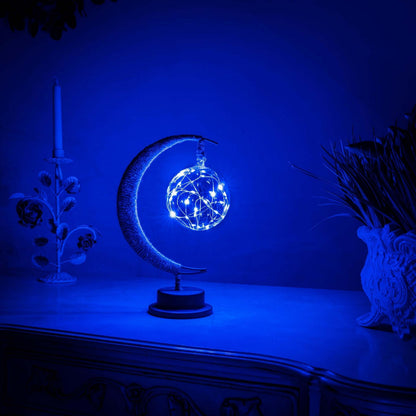 Lumio sfeervolle LED glazen tafellamp