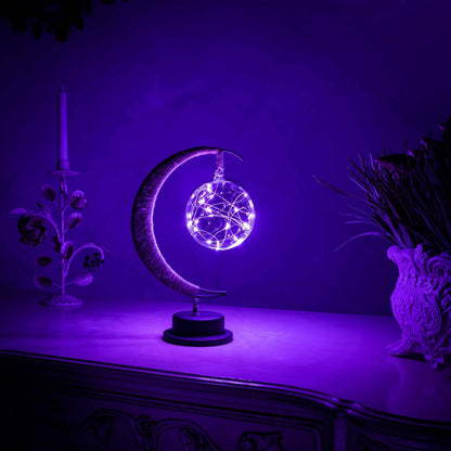 Lumio sfeervolle LED glazen tafellamp