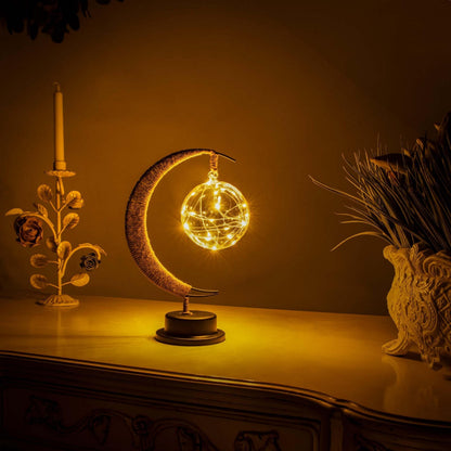Lumio sfeervolle LED glazen tafellamp