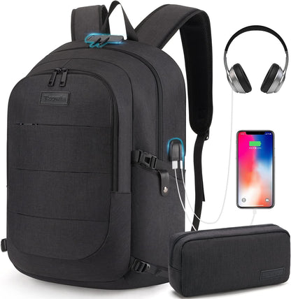 Anti-diefstal laptop reisrugzak met USB-poort