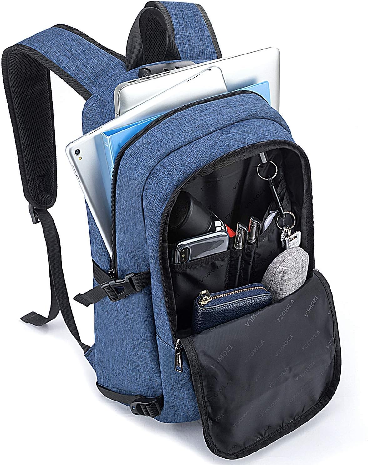 Anti-diefstal laptop reisrugzak met USB-poort